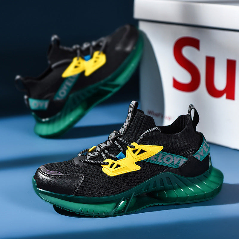 Colorful Luminous Lightweight Casual Night Running Shoes