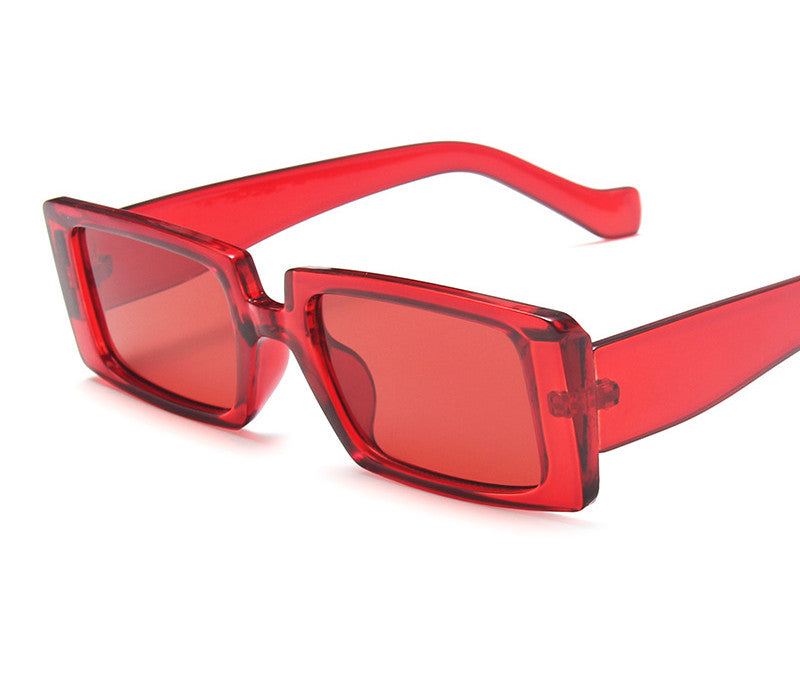 Transparent Color Personality Street Shooting Catwalk Glasses