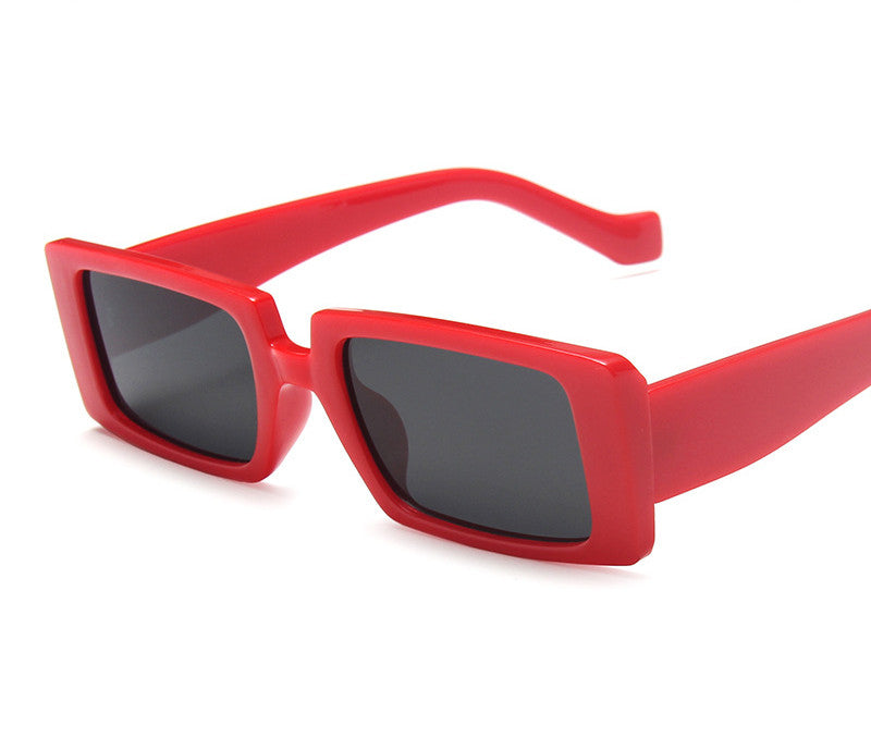 Transparent Color Personality Street Shooting Catwalk Glasses