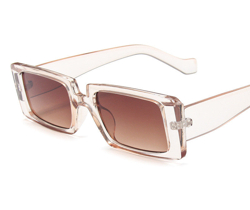 Transparent Color Personality Street Shooting Catwalk Glasses