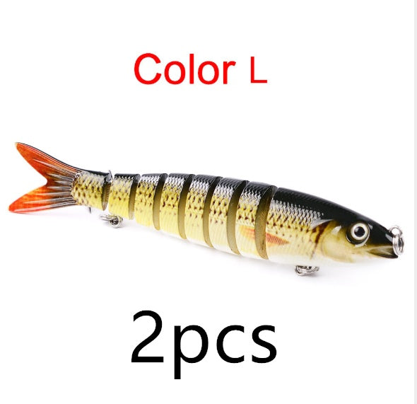 Multi Jointed Pike Fishing Hard Bait Lure