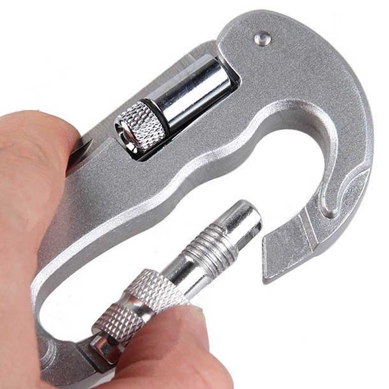 Multifunctional Locking Carabiner Hook