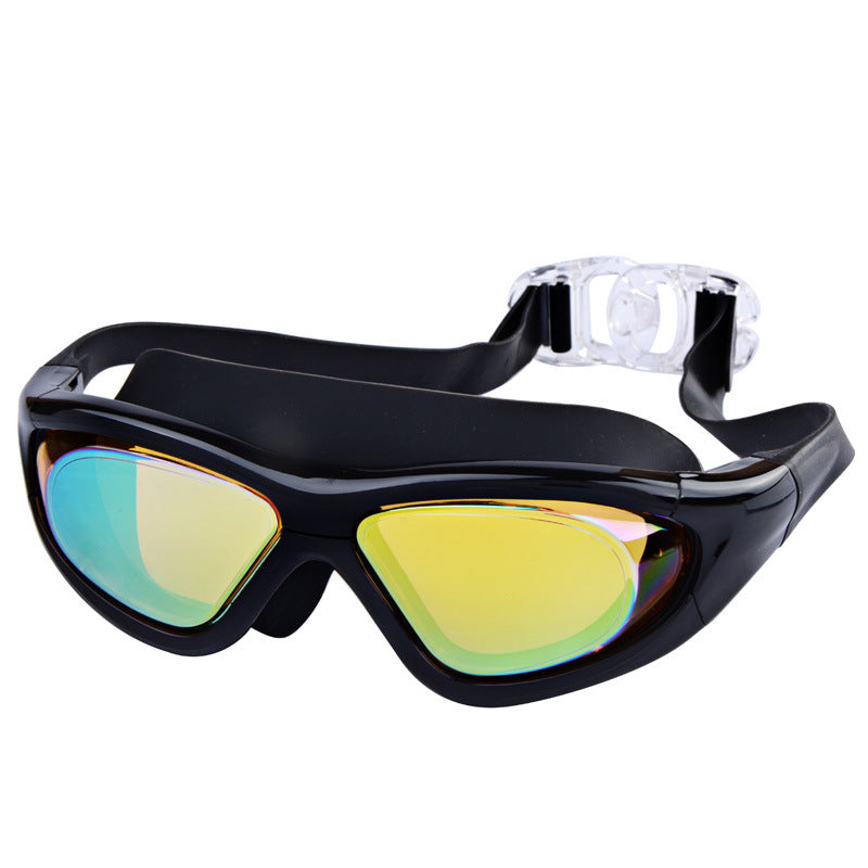 Large-Frame Swimming Goggles Flat Swimming