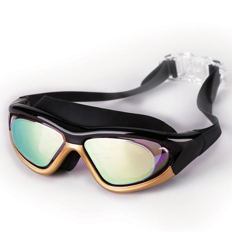 Large-Frame Swimming Goggles Flat Swimming