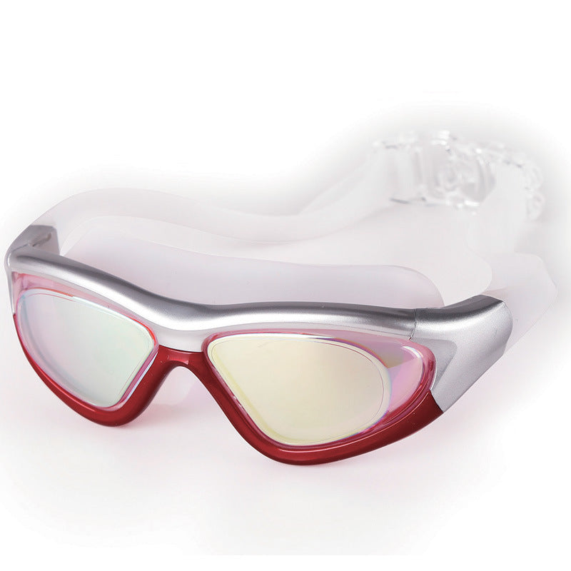 Large-Frame Swimming Goggles Flat Swimming