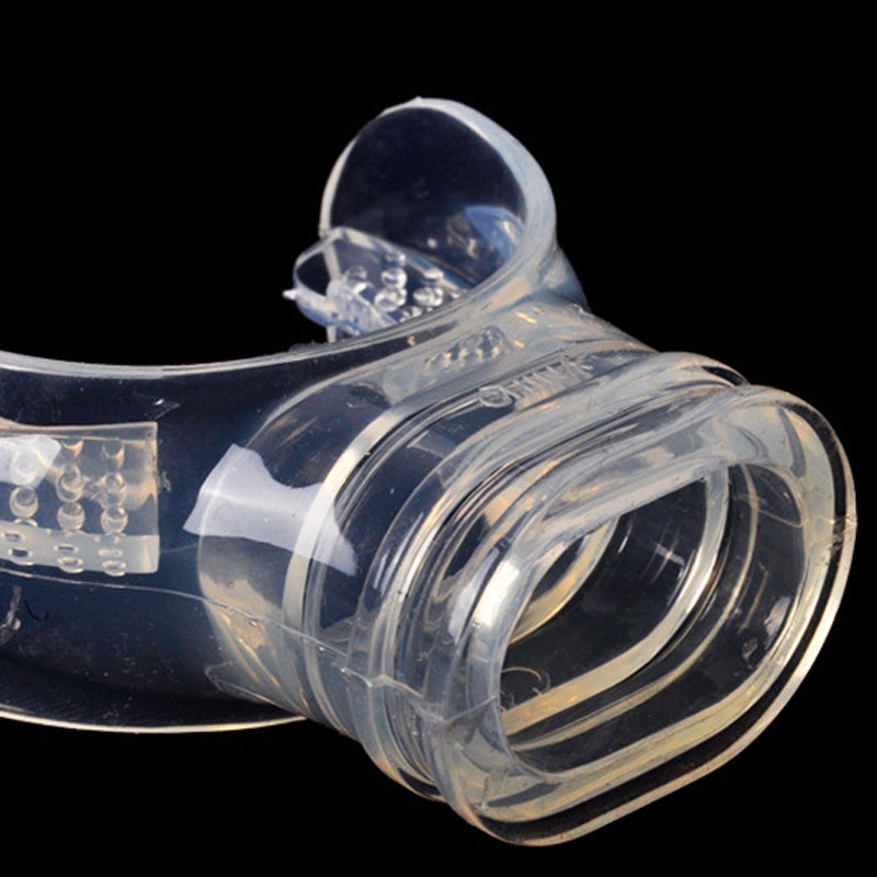 Diving Snorkel Silicone Clear Mouthpiece