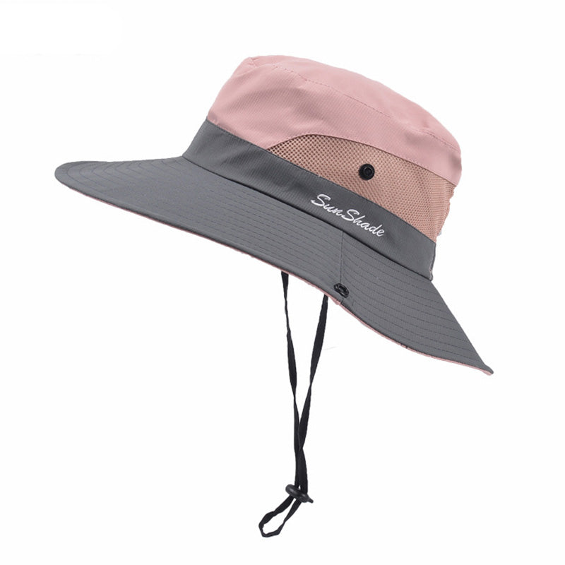 Unisex Foldable Wide Brim Sun Hat UV Protection