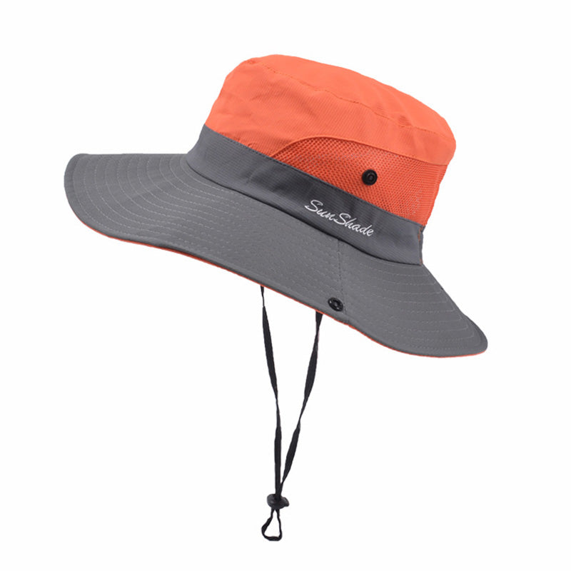 Unisex Foldable Wide Brim Sun Hat UV Protection