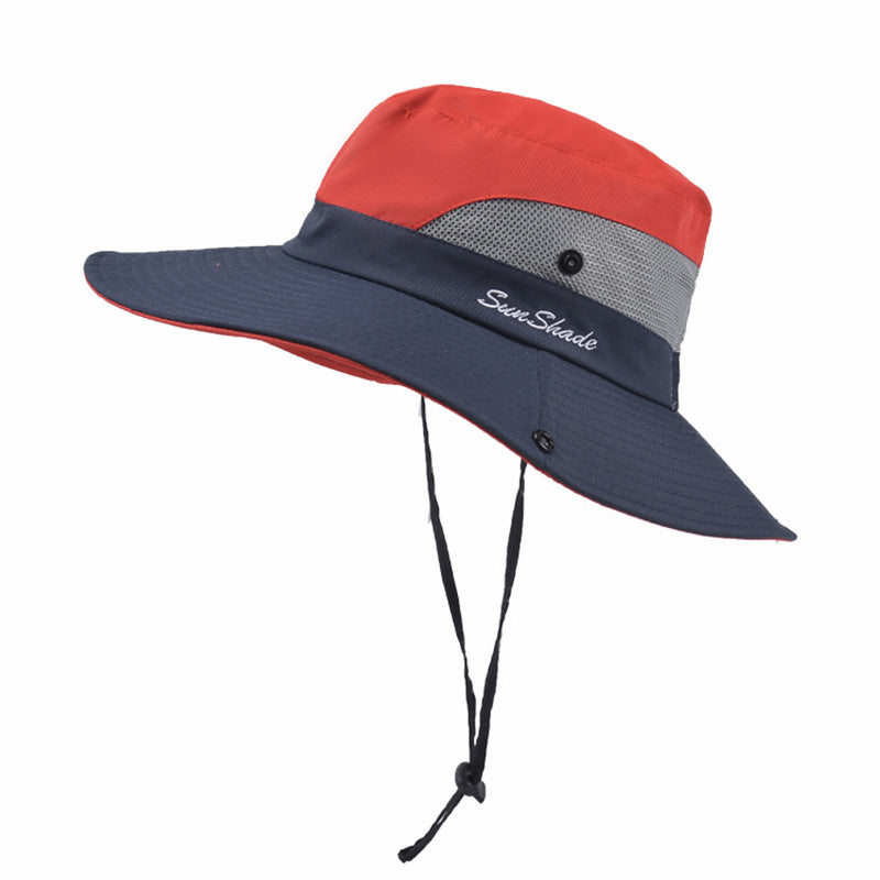 Unisex Foldable Wide Brim Sun Hat UV Protection