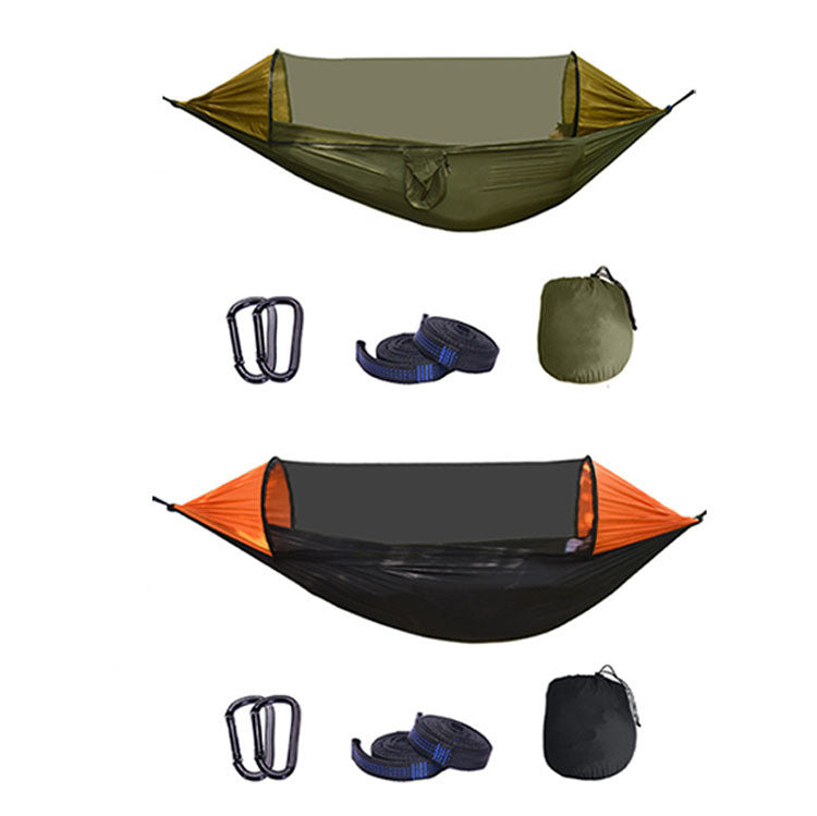 Automatic Mosquito Net Camping Hammock Double Tent