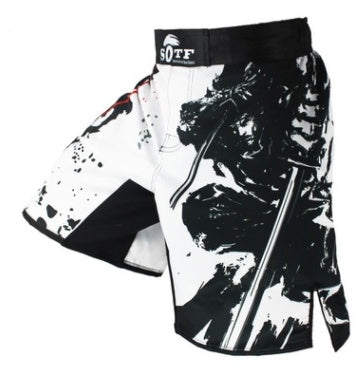 MMA Camouflage Fighting Shorts Wear Resistant Training Suit