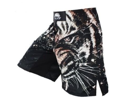 MMA Camouflage Fighting Shorts Wear Resistant Training Suit