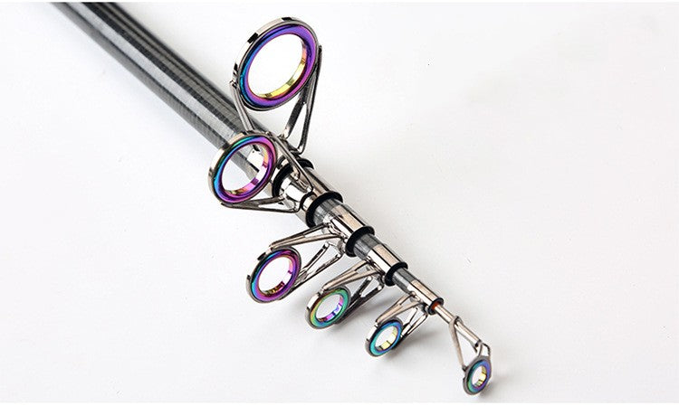 Carbon Fiber Telescopic Spinning Fishing Rod