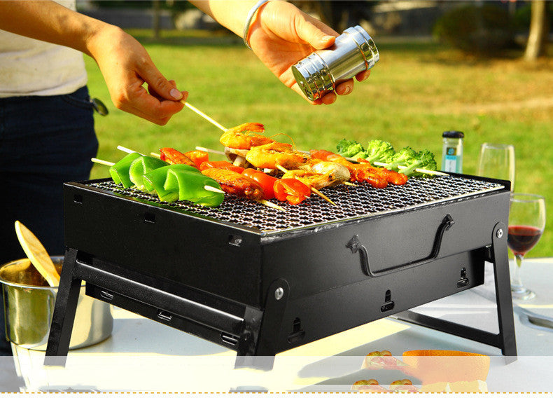 Portable Folding Charcoal BBQ Grill