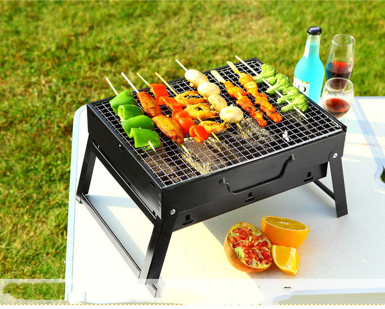 Portable Folding Charcoal BBQ Grill