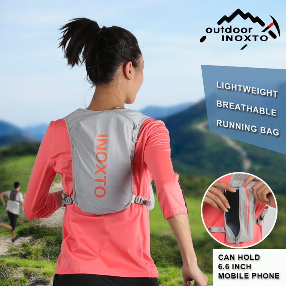 Lightweight 5L Climbing Hydration Vest Backpack Hiking Cycling Bag