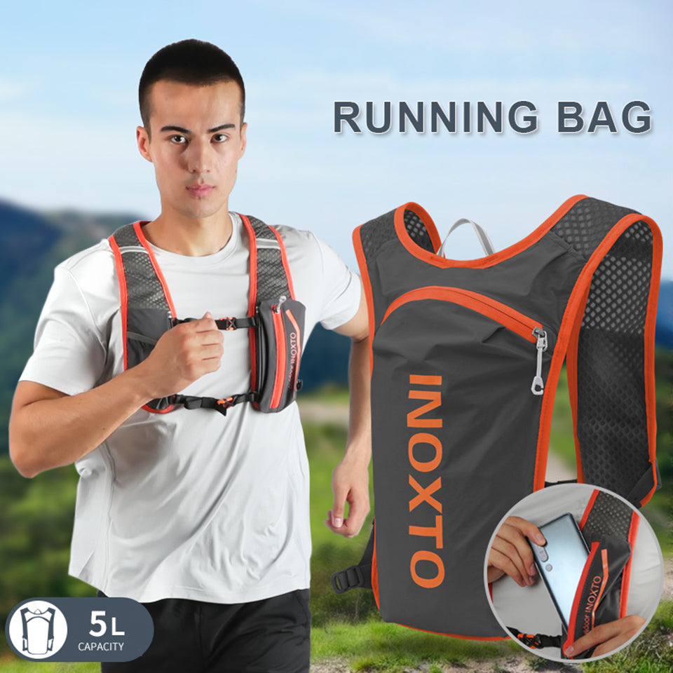 Lightweight 5L Climbing Hydration Vest Backpack Hiking Cycling Bag