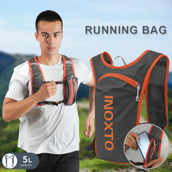 Lightweight 5L Climbing Hydration Vest Backpack Hiking Cycling Bag