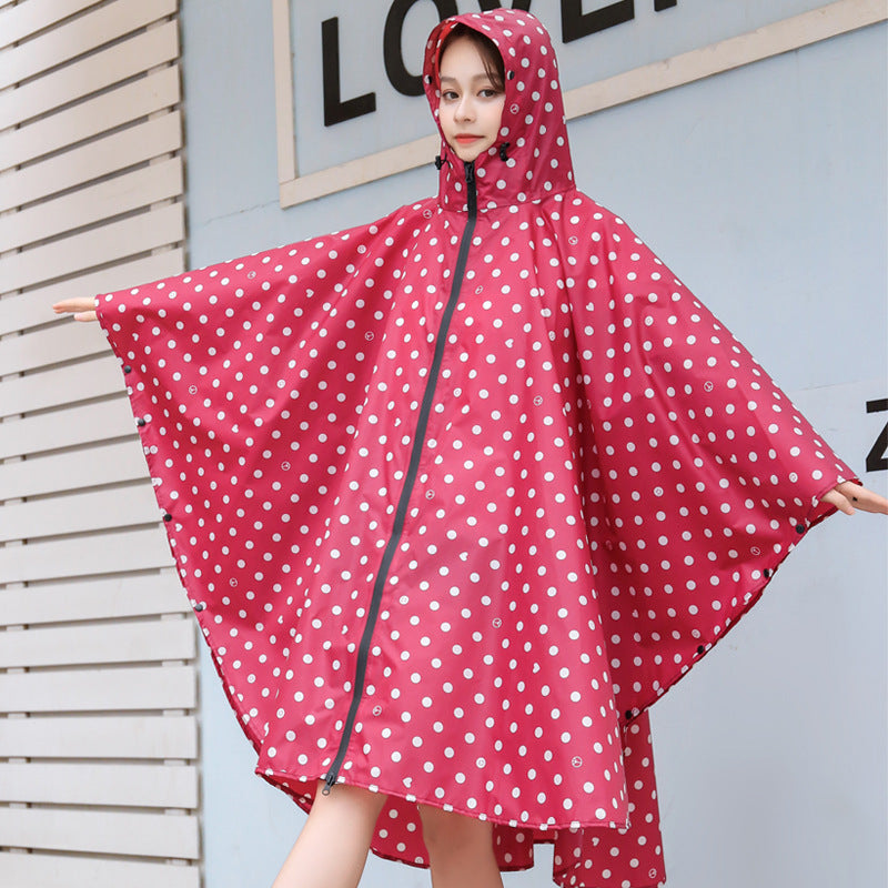 Unisex Waterproof Cape Raincoat Poncho