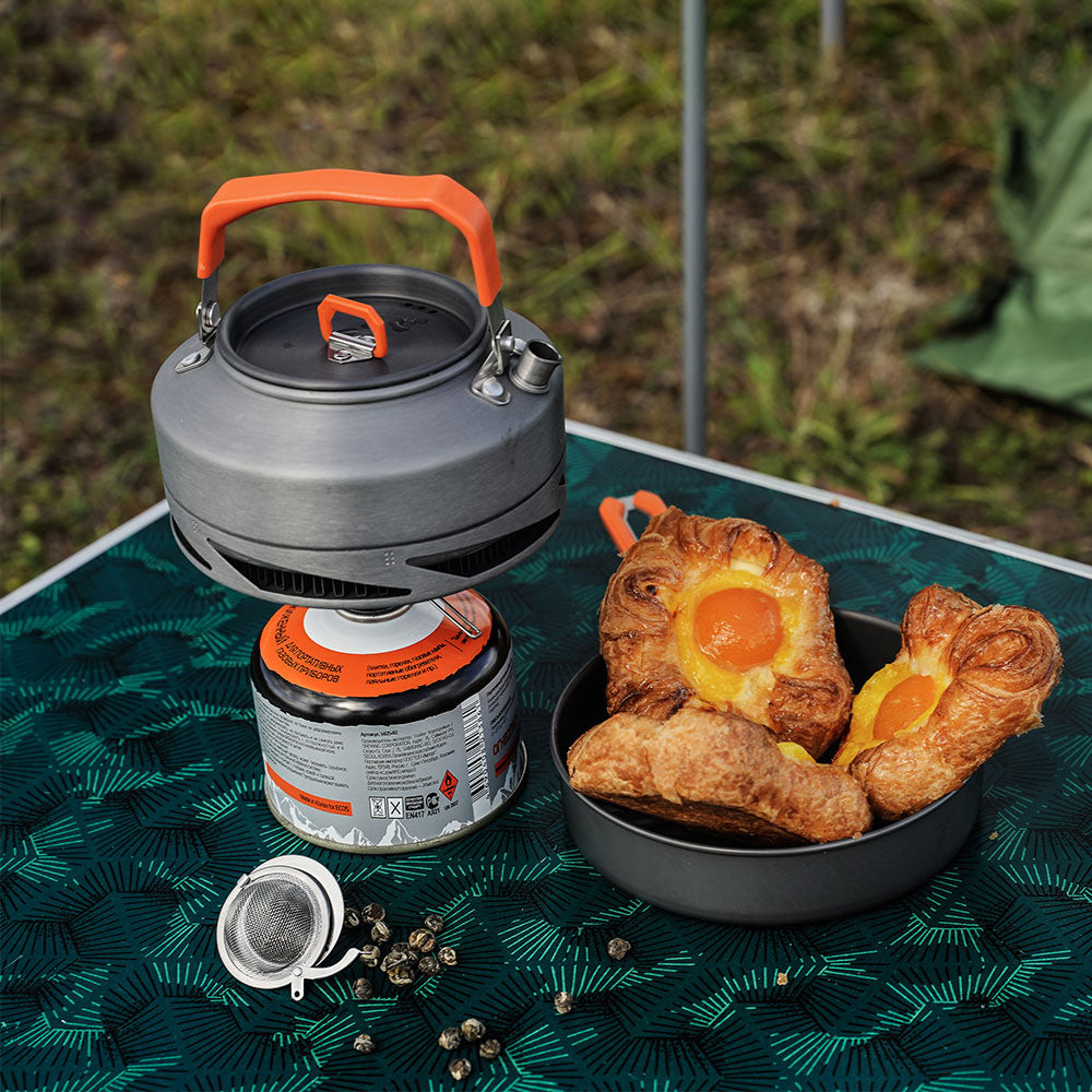 Portable Outdoor Camping Cookware Set For Picnic Cooking