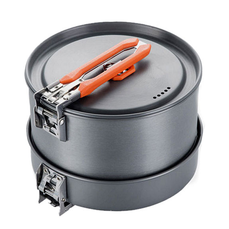 Portable Outdoor Camping Cookware Set For Picnic Cooking