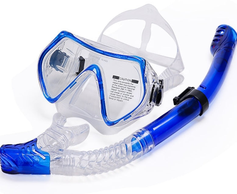 Adult Large Frame Diving Glasses With Snorkel