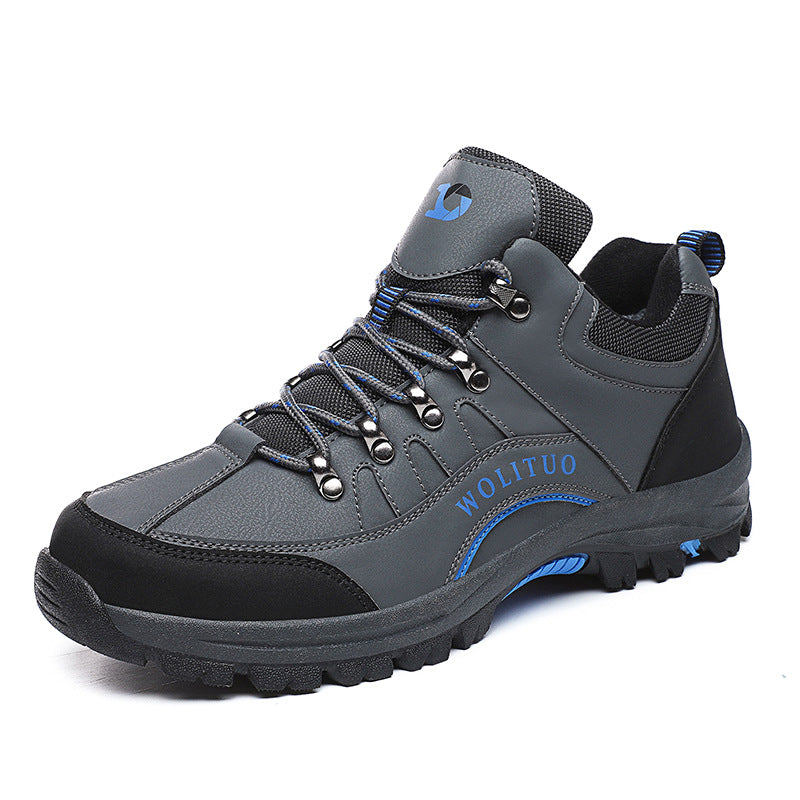Men’s Waterproof Cotton Hiking And Climbing Shoes