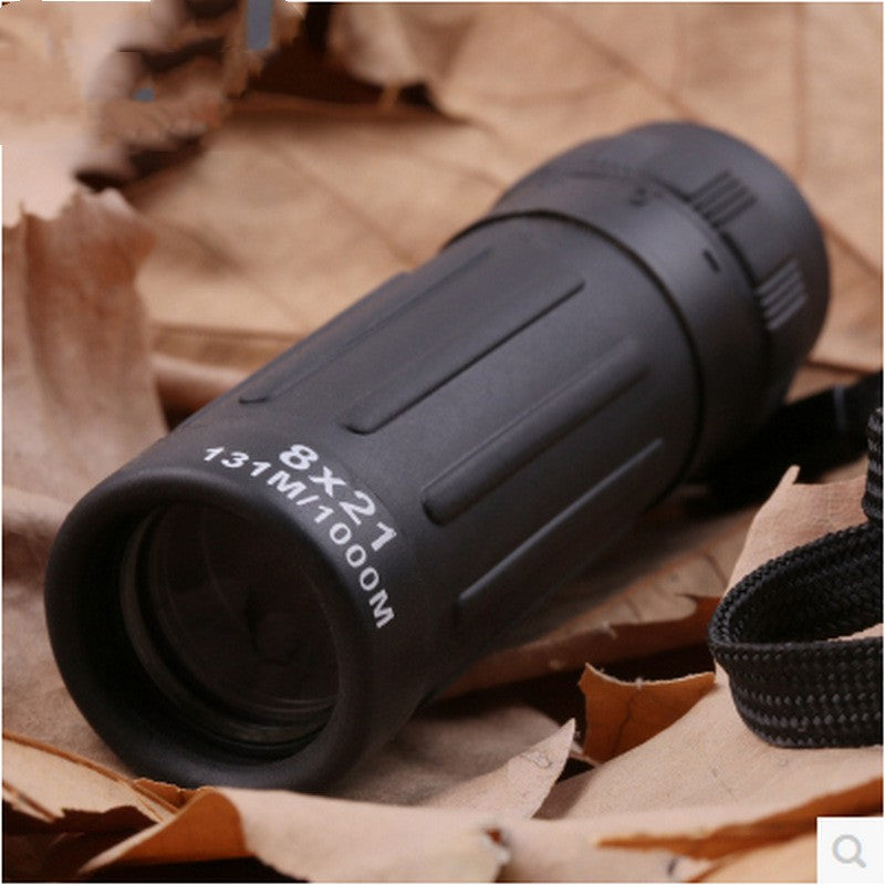 8x21 Monocular Telescope Red Film Mini
