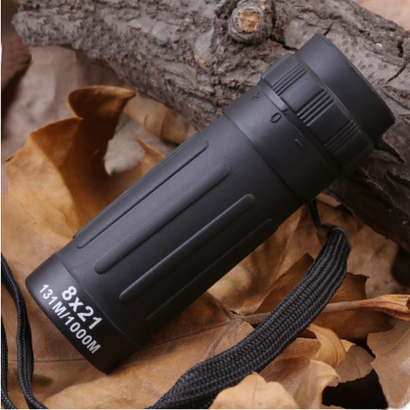 8x21 Monocular Telescope Red Film Mini