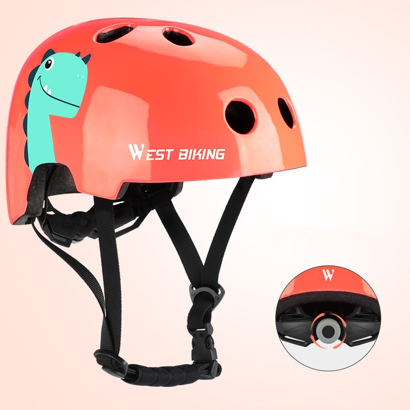 Children's Bicycle Helmet Cycling Fixture