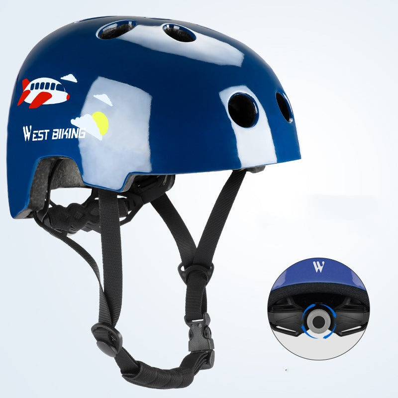 Children's Bicycle Helmet Cycling Fixture
