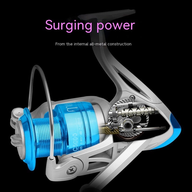 Abs Spool Metal Spinning Fishing Reel