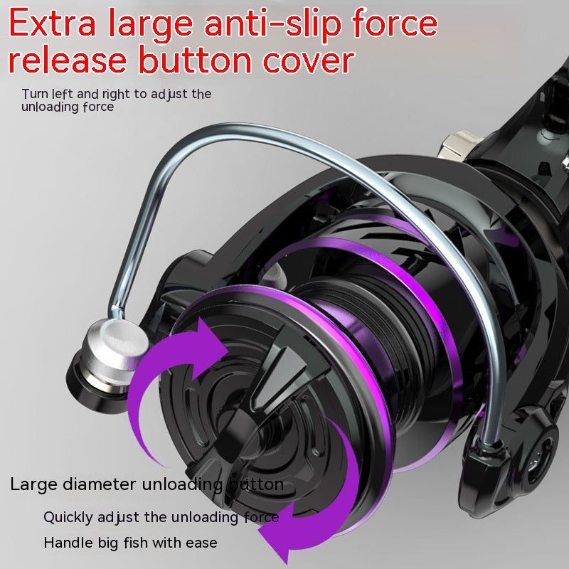 All Metal Spinning Fishing Reel