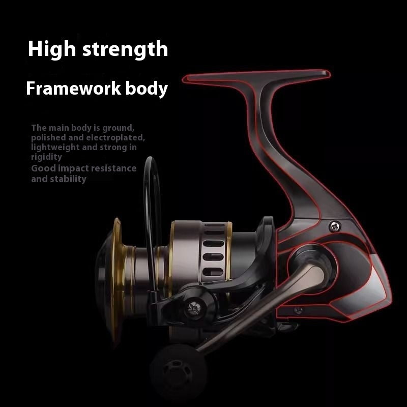 All Metal Telescopic Spinning Fishing Rod Set