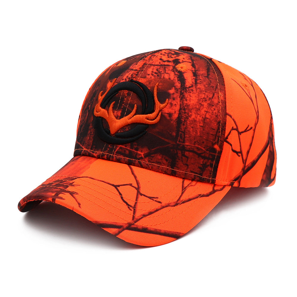 Men's Elk Embroidery Camouflage Baseball Cap