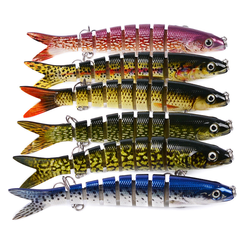 Multi Jointed Pike Fishing Hard Bait Lure