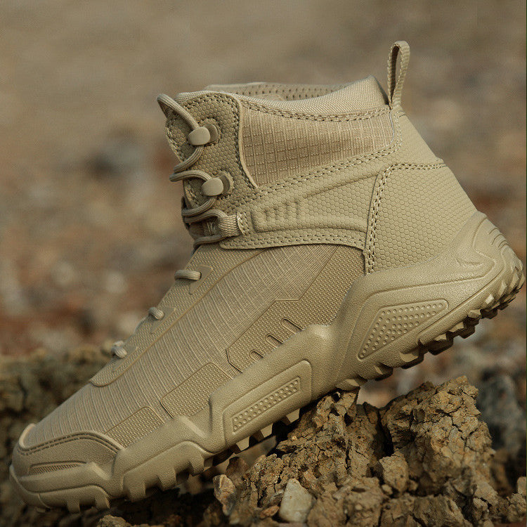 American Ultralight Mid Height Combat Boots Men’s Desert Tactical Hiking