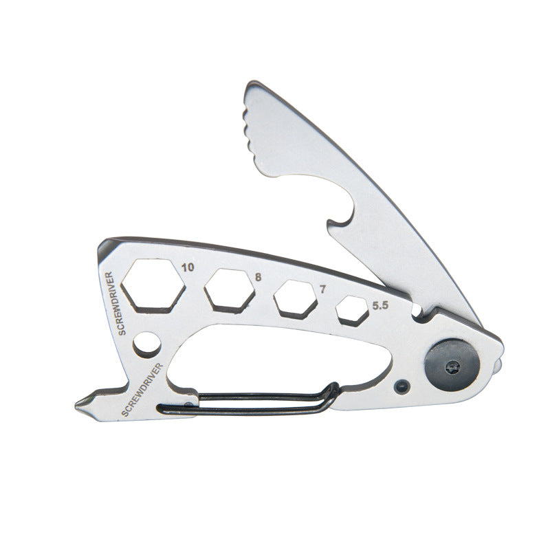 Mini Multi Tool Card Screwdriver Keychain Bottle Opener