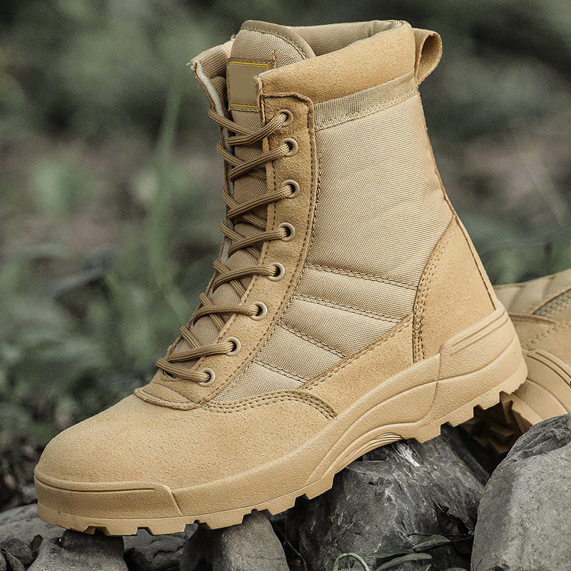 Desert Combat Boots Durable Tactical Hiking Shoes