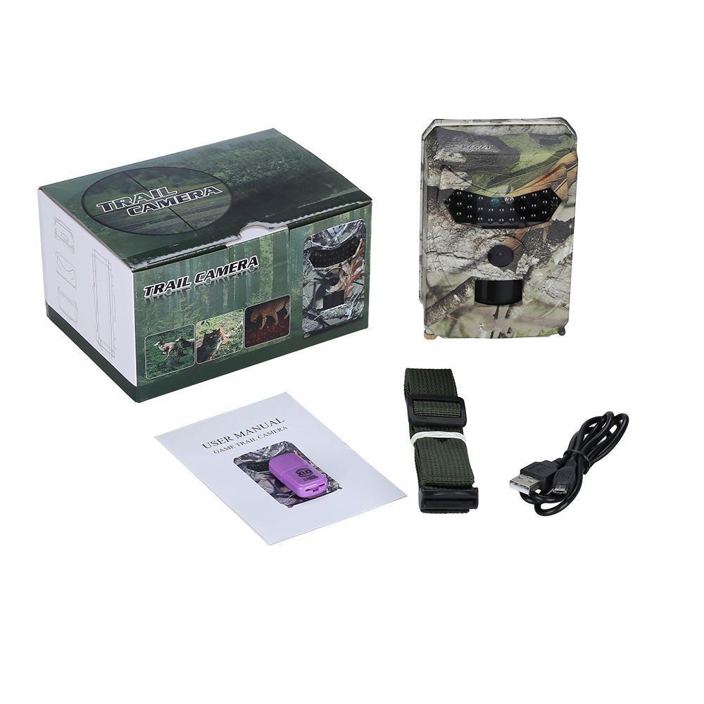 1080P Trail Camera Infrared Night Vision PIR Wildlife Hunting Camera