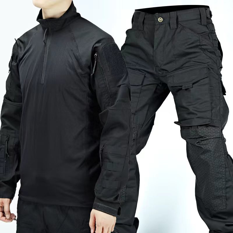 Men’s Camouflage Frog Suit Long Sleeve Training Wear
