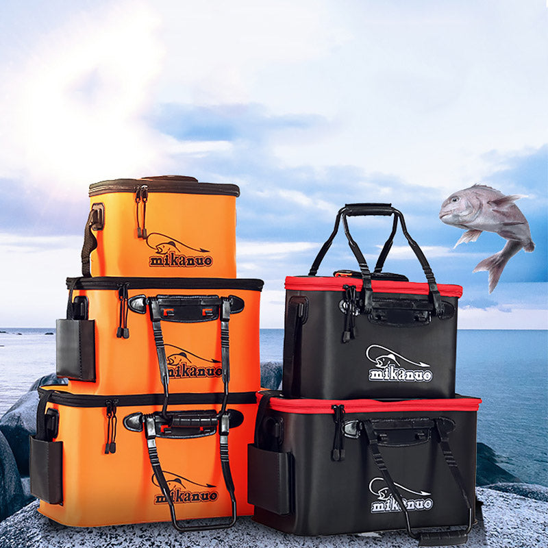 Portable EVA Fishing Storage Bucket Bag