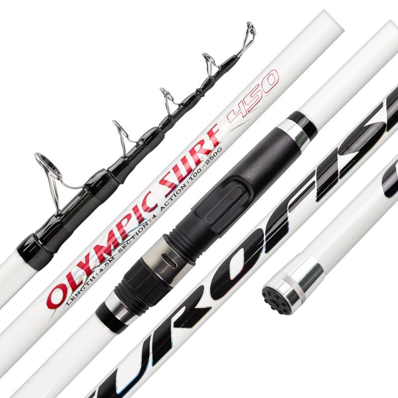 Long Cast Telescopic High Carbon Sea Fishing Rod