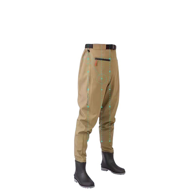Q3Y Waders One-piece Belt Rain Boots