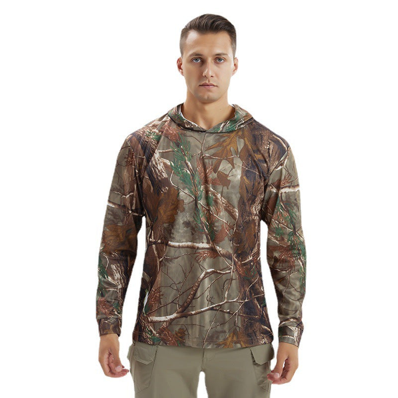Men's Outdoor Tactics Exercise Camouflage T-shirt