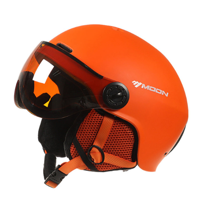 Ski Helmet With Goggles