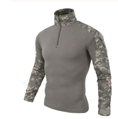 Camouflage long-sleeved quick-drying T-shirt
