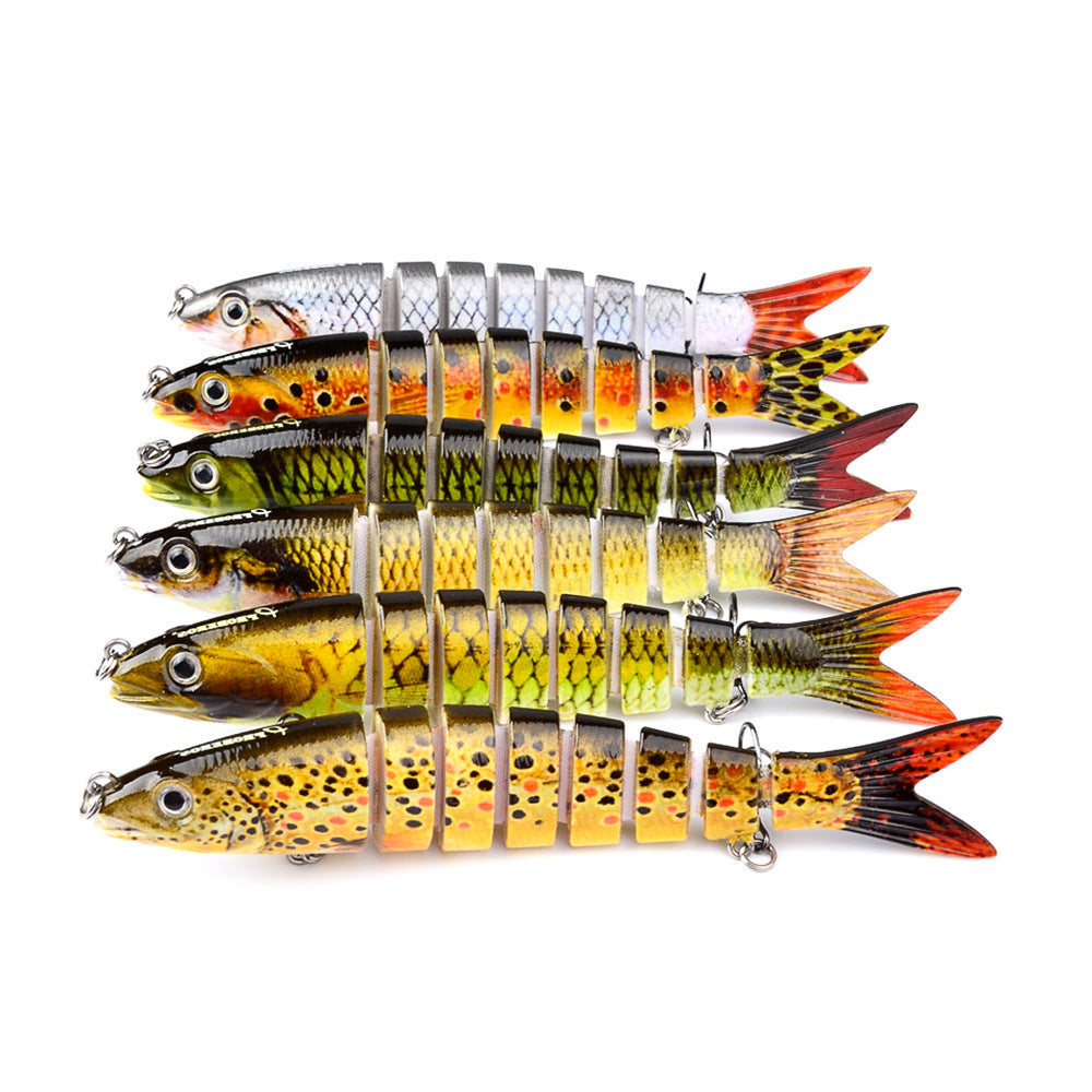 Multi Jointed Pike Fishing Hard Bait Lure
