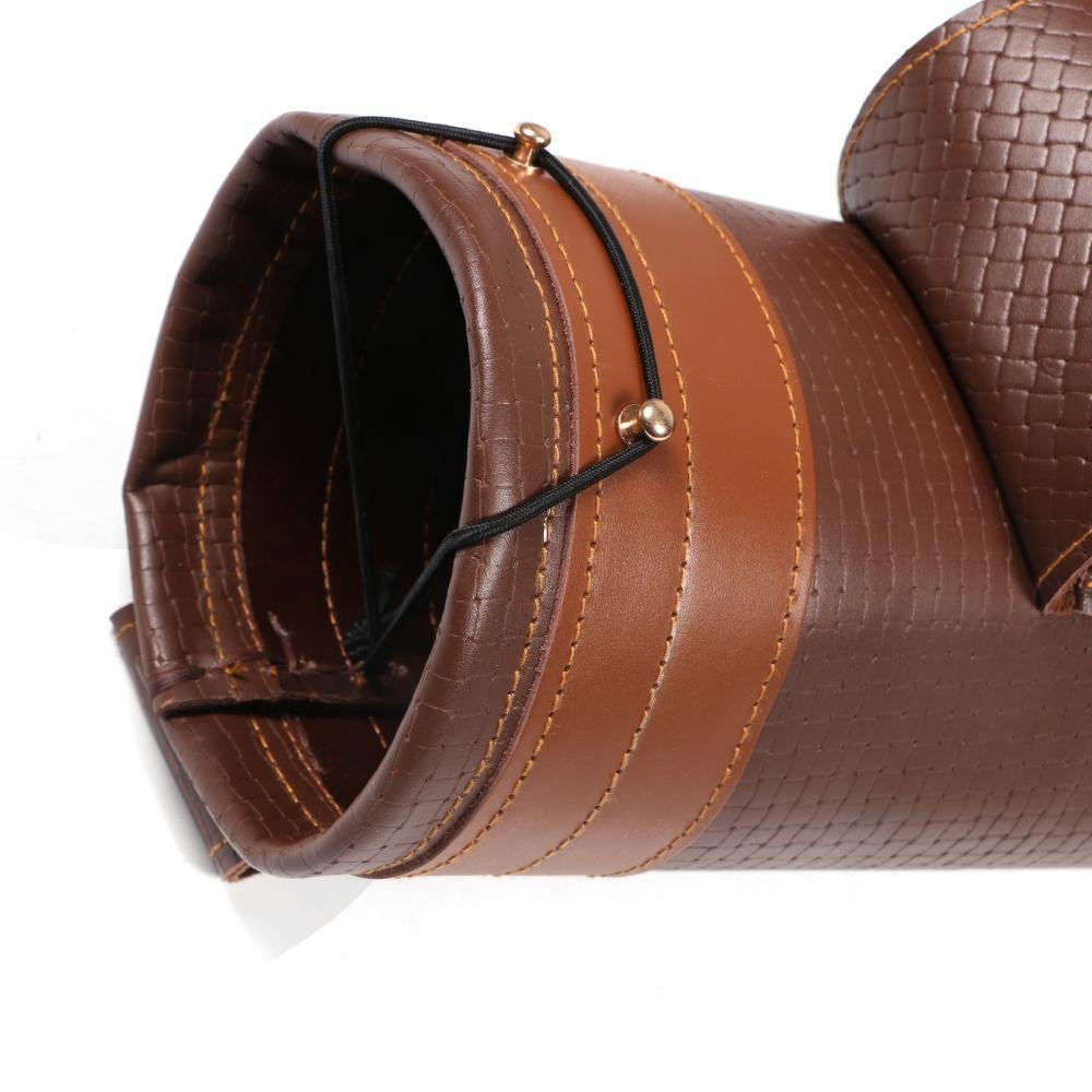 Traditional Leather Back Quiver For Archery Arrows