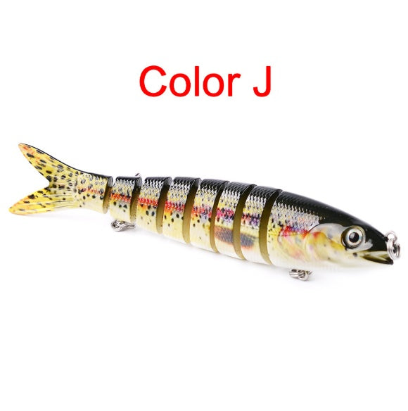 Multi Jointed Pike Fishing Hard Bait Lure